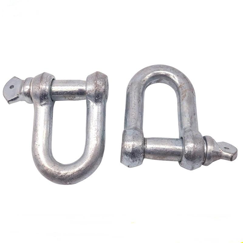 D Shackle With Pin,Mild Steel D Shackle,Steel D Type Shackle